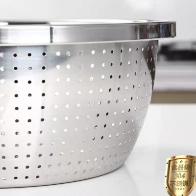 rổ inox ,rá vo gạo inox 304% cao cấp