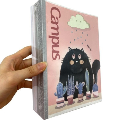 Vở A5 200 Trang Campus Meow NB-AMEO200 (Mẫu Màu Giao Ngẫu Nhiên)