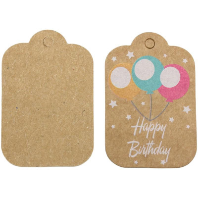 Dây Treo Trang Trí Kraft - Teenage 02 - Happy Birthday