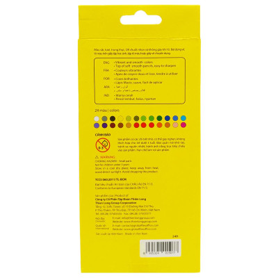 Hộp 12 Bút Chì Màu Hai Đầu - Double Ended Colored Pencils - Colokit CPC-C035