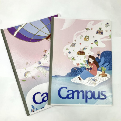  Vở KN Campus PICNIC 80 trang (Lốc 10 quyển) - giao màu ngẫu nhiên 