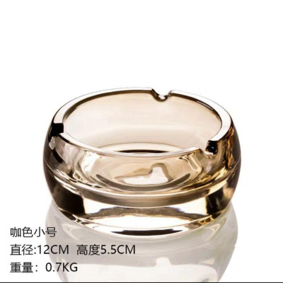 Gạt tàn thủy tinh vàng cao cấp G006