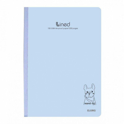 Vở kẻ ngang chấm may dán gáy B5 200 trang 100/76; MS: 842