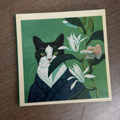 Sổ xé Mèo và hoa (Mẫu ngẫu nhiên) (Nhã Nam HCM)