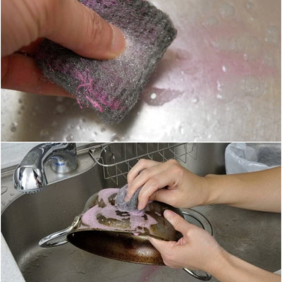 Set 6 cuộn mút cọ rửa xoong nồi Echo Metal - Hàng nội địa Nhật Bản nhập khẩu chính hãng