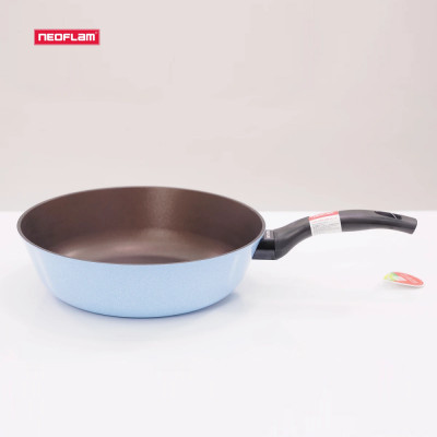 [Hàng chính hãng] Chảo xào/ Chảo đa năng Reverse Neoflam - 28cm. 4 màu Hồng - xanh dương - Ghi xám - Trắng xám