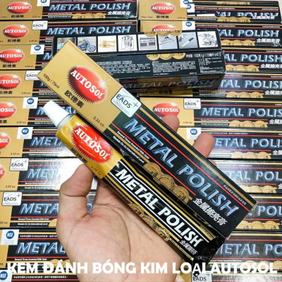 Tuýp Kem Đánh Bóng Inox, Kim Loại Autosol – Làm Sạch, Làm Mới XeMáÔTô Hiệu Quả