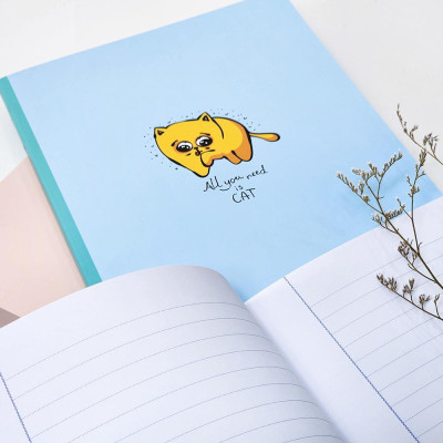 Tập Sinh Viên Cute Animal - Miền Nam - Kẻ Ngang Có Chấm - 200 Trang 80gsm - Fahasa 02