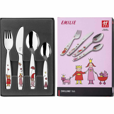 Bộ Dao Thìa Dĩa Trẻ Em Zwilling Emilie 07136-210 Hàng chính hãng