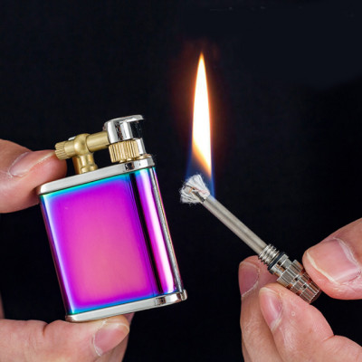 Vỏ Hột Quẹt Bật Lửa Xăng Bấc Đá Kiêm Diêm Xăng Đẹp Độc Lạ Tiện Dụng Chief CF229 - Nhiều Màu