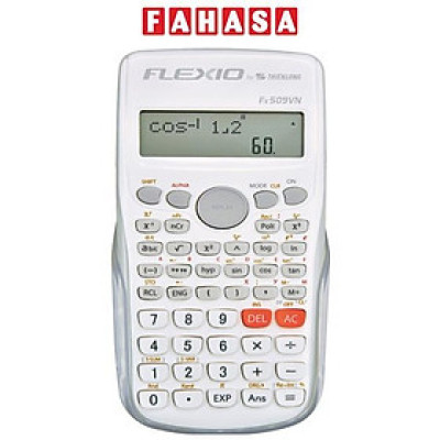 Máy Tính Khoa Học Flexio - Thiên Long Fx509VN - Màu Trắng