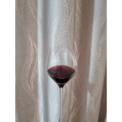 2 Cái ly pha lê mài vát Rona 650 ml Handmade Tiệp Khắc