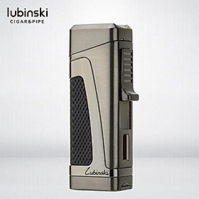 Vỏ Hột Quẹt Bật Lửa Khò Gas 3 Tia Cực Mạnh Kiêm Đục Lỗ Ga Tiện Dụng Lubinski YJA-10019 - Dùng Gas Cao Cấp