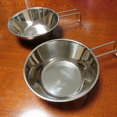 Tô Inox Φ12cm Echo Metal Có Quai Cầm, Treo Tiện Dụng