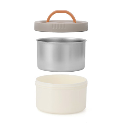 Hộp Cơm Giữ Nhiệt 3 Ngăn Inox Kalpen I1 Thể Tích 2000ml - Hàng chính hãng