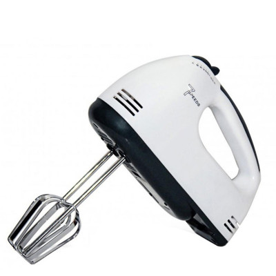 Máy Đánh Trứng Cầm Tay 7 Tốc Độ Công Suất Lớn Tặng Kèm 4 Que Đánh Thép Không Gỉ - Hàng Chính Hãng - Hàng Nhập Khẩu