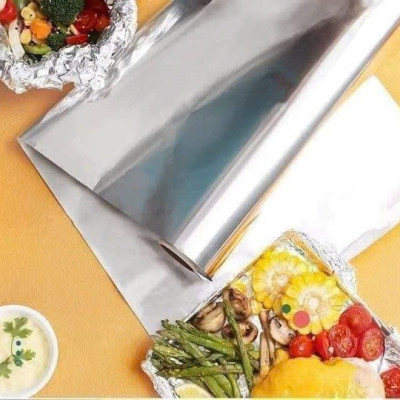 GIẤY BẠC NƯỚNG THỊT CUỘN 30cm x 100m - DÀY 15 MICRON - Hàng chính hãng