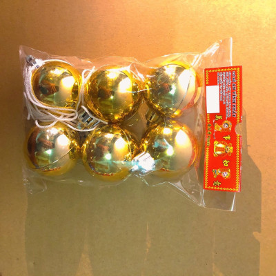 Quả châu treo cây thông noel - Châu bóng đẹp lung linh, có nhiều size để lựa chọn