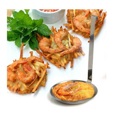 BỘ  2 & 5 DỤNG CỤ KHUÔN LÀM BÁNH TÔM – INOX 304 CAO CẤP HÀNG VIỆT NAM SẢN XUẤT – BỀN BỈ, AN TOÀN, DỄ SỬ DỤNG ( KHUÔN TÔM )