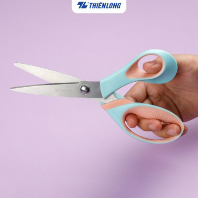 Kéo văn phòng chịu lực Thiên Long SC-025 - Màu sản phẩm ngẫu nhiên