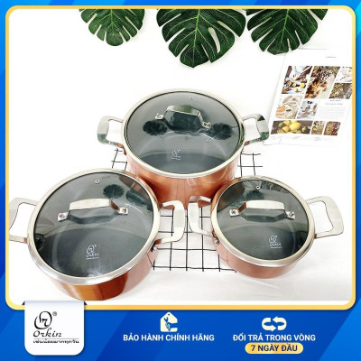 NỒI NHÔM ĐÁY TỪ ORKIN Thái Lan - MÃ OR09 [Hàng chính hãng]
