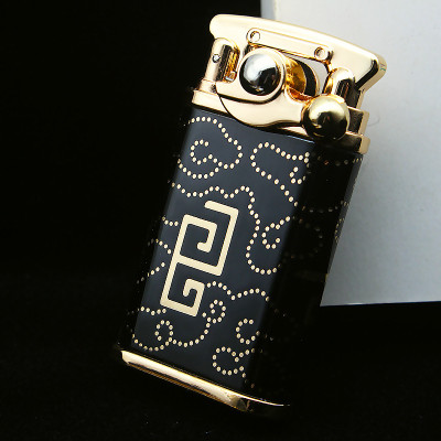 Vỏ Hột Quẹt Bật Lửa xăng đá sơn mài Chief CF018 Thiết Kế Đẹp Độc Lạ Với Nhiều Kiểu Họa Tiết Hoa Văn Sang Trọng - Dùng Xăng Bấc Đá Cao Cấp