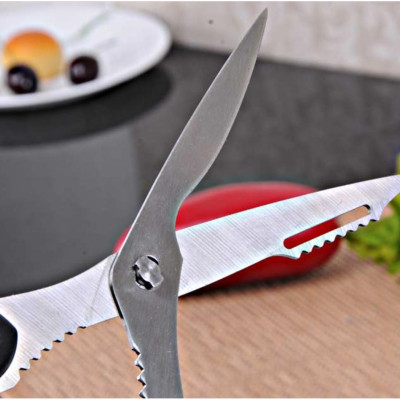 Combo kéo cắt càng cua Echo Metal + kéo cắt gà/thịt đầu cong - nội địa Nhật Bản