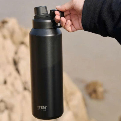 Bình nước giữ nhiệt TYESO 01009 750ML inox 304 cách nhiệt chân không giữ lạnh và nóng 