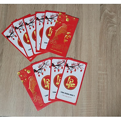 [12K] Bao Lì Xì Tết 2023, 19++ Mẫu Đẹp Chất Lượng, Hàng Có Sẵn, Đựng Vừa Tờ 10K đến Tờ 500K