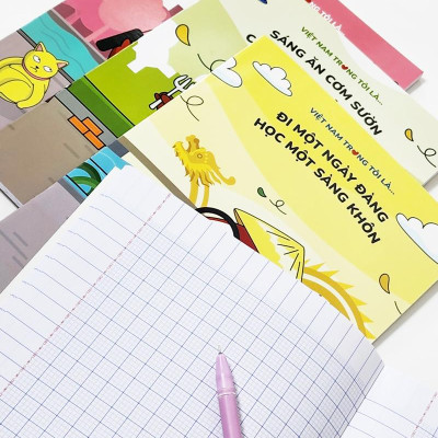 Tập Học Sinh Việt Nam Trong Tôi Là - Miền Nam - 4 Ô Ly - 96 Trang 60gsm - The Sun 04