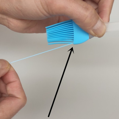 Combo 2 Cây Cọ Silicon Cán Trong Quét Dầu, Bơ, Kem Trang Trí Bánh (ngẫu nhiên)- Hàng Loại 1