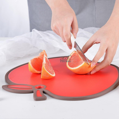 Thớt nhựa kháng khuẩn Lock&Lock viền Silicone nhiều hình dạng màu sắc CSC55