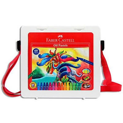 Bút Sáp Dầu 60 Màu Faber Castell 120100 + Chuốt