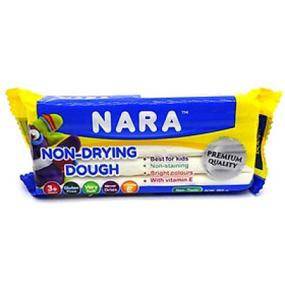 Bột Nặn Hình NARA Màu Trắng NDD-PO-150-1 (150g)