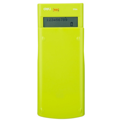 Máy tính Học Sinh Cấp 1 Deli E1710 , Được phép mang phòng thi, 12 số, 240 chức năng