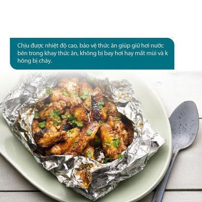 Màng Nhôm TP 45cmx1.5kg (15mic & 18mic) Annapurna - MNTP00004916