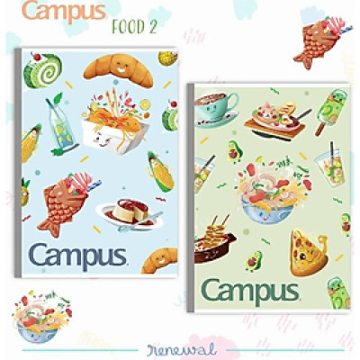 [COMBO 10 CUỐN] Vở Food 120 Trang (Dòng Kẻ Ngang)