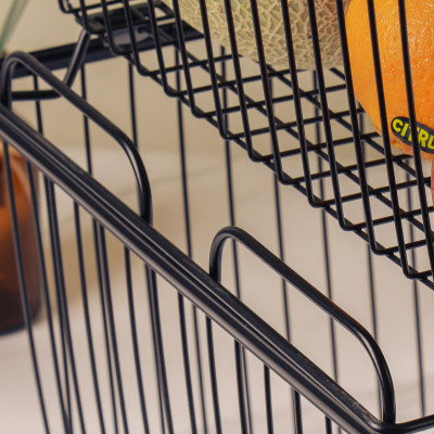 Giỏ kim loại đựng đồ đa năng, dạng xếp chồng. Hàng nhập khẩu chính hãng.