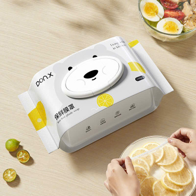 Màng Bọc Thực Phẩm Thế Hệ Mới Dạng Rút Tiện Lợi 100C - Màng Bọc PE Siêu Dai Đựng Thực Phẩm An Toàn - HÀNG CHÍNH HÃNG MINIIN