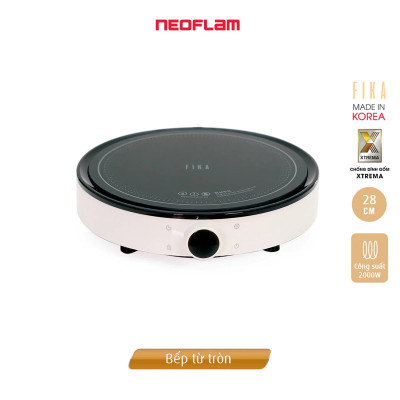 [Hàng chính hãng] Combo Chảo nướng 28 và bếp từ Neoflam Fika. Made in Korea. Hàng có sẵn, giao ngay