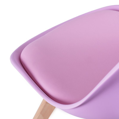 Ghế nhựa Viselium- Chân gỗ - Cobi home - NHẬP KHẨU CHÍNH HÃNG.