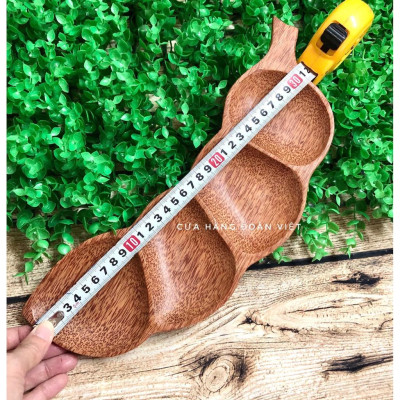 Khay Đa Năng Bằng Gỗ Dừa - Hình Trái Me Độc Đáo. Chuyên phục vụ Sp Gia dụng, Khuôn làm bánh, Dụng cụ học Sinh, Nhà hàng,