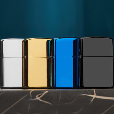 Vỏ Hột Quẹt Bật Lửa Xăng Bấc Đá Đẹp Độc Lạ Tiện Dụng Zorro Z902S - Dùng xăng bấc đá cao cấp