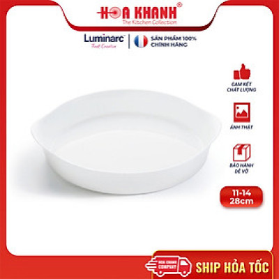 Khay Nướng Thuỷ Tinh Luminarc Smart Cuisine Tròn 11cm - N3295