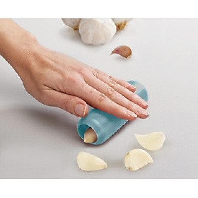 Dụng cụ bóc tỏi Joseph Joseph Duo Silicone Garlic Peeler 20201 Opal màu xanh Hàng chính hãng