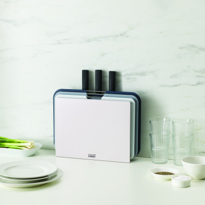 Bộ dao thớt 6 món Joseph Joseph 003338 - Nest Boards Plus 6-piece Knife & Chopping Board Set