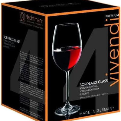 Bộ 4 ly vang đỏ Nachtmann Vivendi Bordeaux-Hàng chính hãng