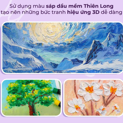 Hộp 12 Bút Sáp Dầu Thân Tròn - Soft Oil Pastels - Colokit OP-C032