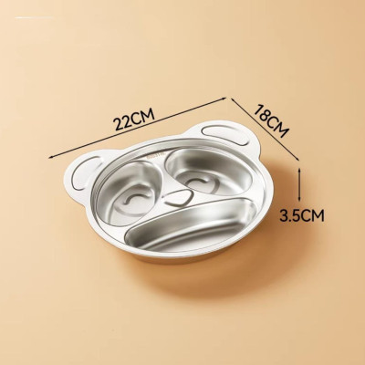 KHAY ĂN DẶM INOX 304 – NHIỀU HÌNH DỄ THƯƠNG CHO BÉ YÊU