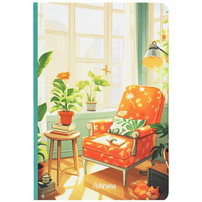 Tập Sinh Viên Lazy Cat - Miền Nam - Kẻ Ngang Có Chấm - 200 Trang 80gsm - Fahasa - Mẫu 3